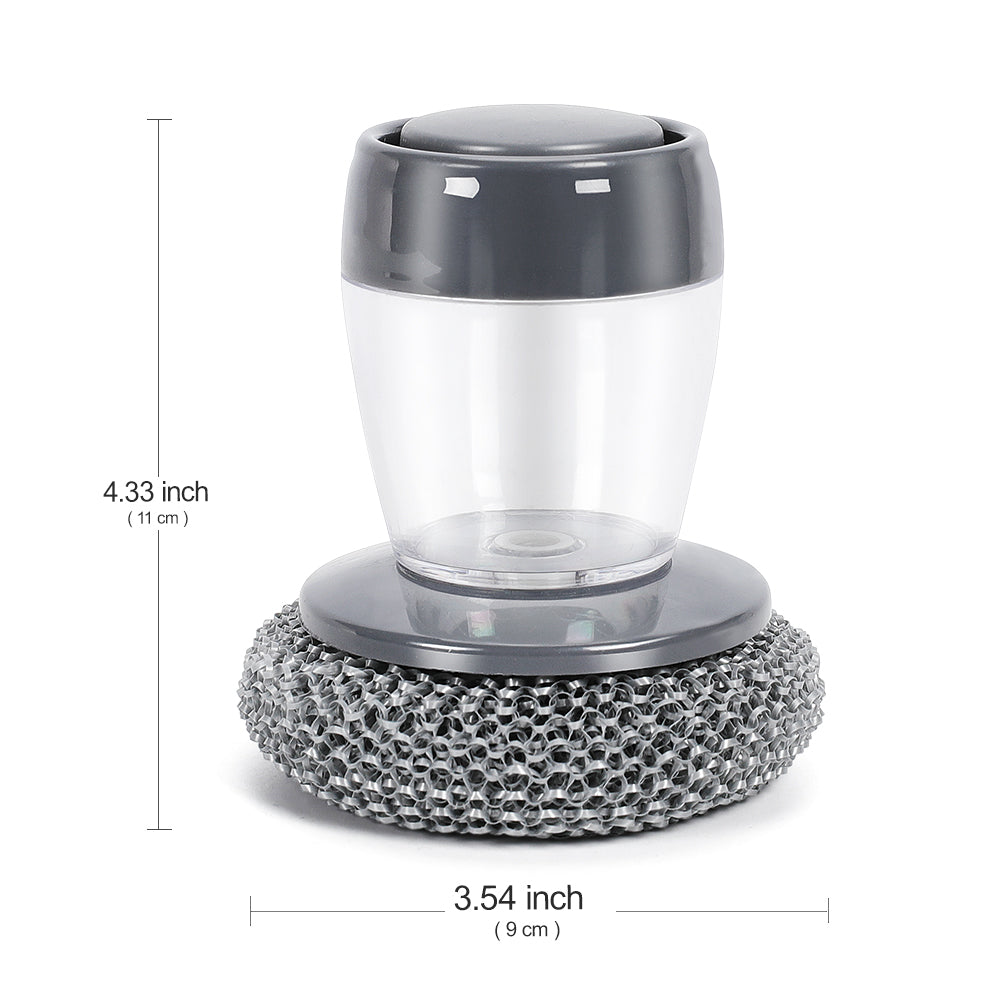 🧽 Burete de Sârmă Multifuncțional cu Dispenser - 1+1 Cadou